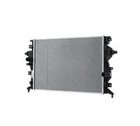Radiatore Raffreddamento Del Motore Corpo di Saldato 608 X 408 MM HELLA per E A.