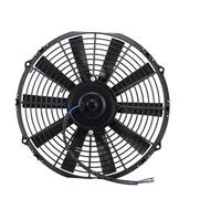 Radiatore Raffreddamento Elettrico Compatibile Con Kit Montaggio Ventola Universale 7 9 10 12 13 14 Pollici 12V 80W Sottile Reversibile Con Pale Nere