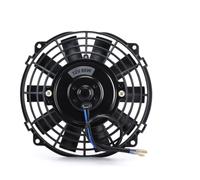 Radiatore Raffreddamento Elettrico Compatibile Con Kit Montaggio Ventola Universale 7 9 10 12 13 14 Pollici 12V 80W Sottile Reversibile Con Pale Nere