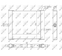 Radiatore, Raffreddamento motore anteriore Dx per LAND ROVER DISCOVERY RANGE ROV
