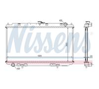 NISSENS Radiatore motore