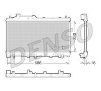 DENSO DER09057 Ventola radiatore