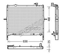 Radiatore, raffreddamento motore DENSO DRM43002