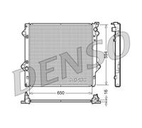 DENSO DRM50036 Radiatore, Raffreddamento motore per TOYOTA
