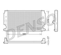 DENSO DCN47002 Condensatore climatizzatore