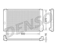 Radiatore, raffreddamento motore DENSO DRM50076