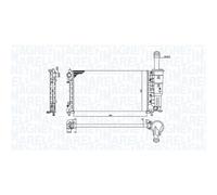 Radiatore, raffreddamento motore MAGNETI MARELLI 350213194200