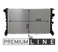 Radiatore Raffreddamento Del Motore MAHLE per Mercedes Classe E (W212)