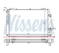 Radiatore Alette di raffreddamento saldate 60467A NISSENS per AUDI COUPE B3
