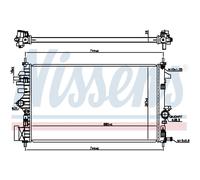 Nissens 606047 Radiatore Raffreddamento Del Motore per Opel Insignia A G09