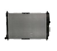 Nissens Radiatore 61645 Alette di raffreddamento saldate per Daewoo Kalos