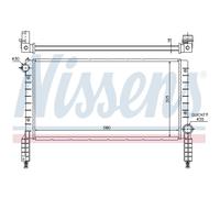 Radiatore, raffreddamento motore NISSENS 61768