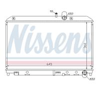 NISSENS Radiatore motore