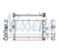 Radiatore Raffreddamento Motore Auto Nissens per Mercedes-Benz CLASSE Coupé C216