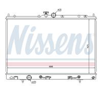 NISSENS 62893 Radiatore motore