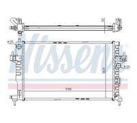 Radiatore, raffreddamento motore NISSENS 63009A