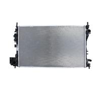 Radiatore Alette di raffreddamento montate meccanicamente 630742 NISSENS