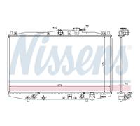 Radiatore, raffreddamento motore NISSENS 63345