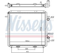 Radiatore, raffreddamento motore NISSENS 63947