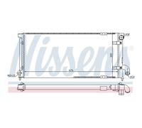 Radiatore, raffreddamento motore NISSENS 63989