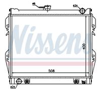 NISSENS 64728 Radiatore motore