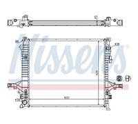 NISSENS 65613A Radiatore motore