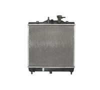 Nissens Radiatore motore 66654 – alette di raffreddamento saldate – per Kia Picanto I 1.1