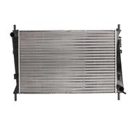 Radiatore Alette di raffreddamento montate meccanicamente 66704 NISSENS