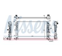 Nissens Radiatore per raffreddamento motore 67157A per VW Crafter 30-50 Furgonato (2E) 396×430×34 mm