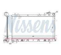 Radiatore, raffreddamento motore NISSENS 67728