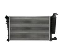 Radiatore Alette di raffreddamento montate meccanicamente 50425 NRF per PEUGEOT
