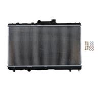Radiatore, raffreddamento motore NRF 507594