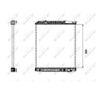 NRF Radiatore motore 509577 – Alluminio/plastica senza telaio – Mercedes-Benz Actros 1996-2002