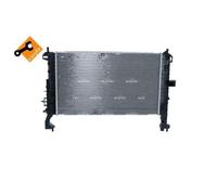 Radiatore Alette di raffreddamento saldate 53475 NRF per OPEL