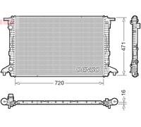 Radiatore, Raffreddamento motore per AUDI A4 A4 Allroad A5 A6
