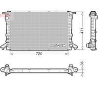 Radiatore, Raffreddamento motore per AUDI BENTLEY VW A4 A4 Allroad A5 A6 A6 Allr