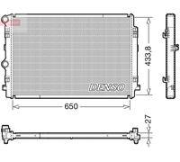 Radiatore, Raffreddamento motore per AUDI CUPRA SEAT SKODA VW A3 FORMENTOR GOLF