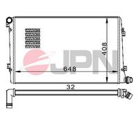 Radiatore, Raffreddamento motore per AUDI SEAT SKODA VW A3 ALTEA ALTEA XL CADDY