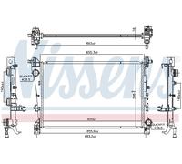 Radiatore, Raffreddamento motore per FIAT 500L