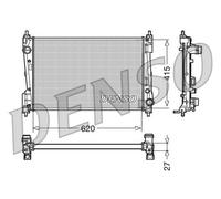 Radiatore, Raffreddamento motore per FIAT OPEL VAUXHALL CORSA CORSAVAN GRANDE PU