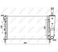 Radiatore, Raffreddamento motore per FIAT PUNTO