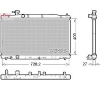 Radiatore, Raffreddamento motore per HONDA CR-V