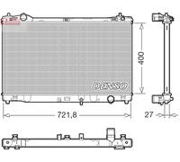 Radiatore, Raffreddamento motore per LEXUS IS