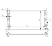 Radiatore, Raffreddamento motore per MAZDA 3
