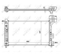 Radiatore, Raffreddamento motore per MERCEDES-BENZ CLASSE A