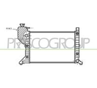 Radiatore, Raffreddamento motore per MERCEDES-BENZ SPRINTER 2-t SPRINTER 3-t SPR