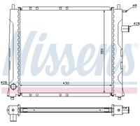 Radiatore, Raffreddamento motore per MG ROVER 200 25 25 COMMERCE 400 45 EXPRESS