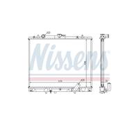 Radiatore Raffreddamento Motore Per Mitsubishi L200 Pajero Sport I MR258668