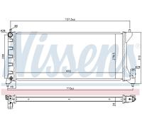 Radiatore, Raffreddamento motore per OPEL SUBARU SUZUKI AGILA IGNIS JUSTY WAGON