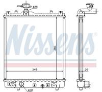 Radiatore, Raffreddamento motore per OPEL SUBARU SUZUKI VAUXHALL AGILA IGNIS JUS